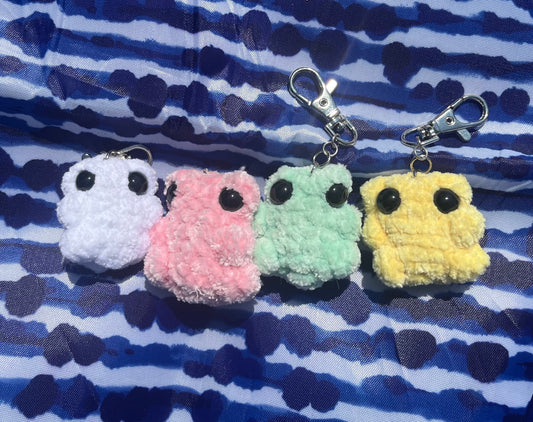 Mini Mochi Frog Keychain